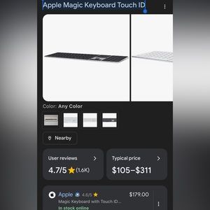 Apple Touch ID Magic Keyboard